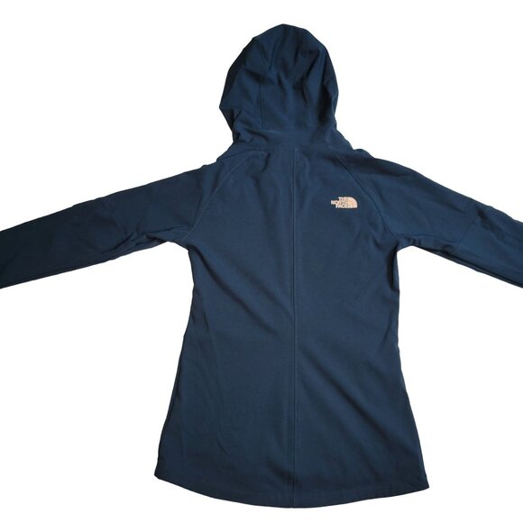 The North Face Womens WindWall Jacket Size XS Dark Ocean Blue Stretch Full-Zip H - Picture 8 of 9